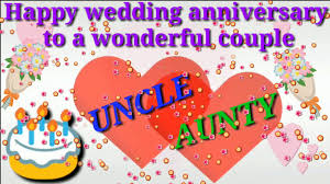 Happy Marriage Anniversary Uncle And Aunty Youtube Happy anniversary to the only person in the world that i want beside me every day and every night for the rest my life. happy marriage anniversary uncle and aunty