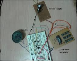 To filter out the noise from supply voltage capacitors are placed across terminals as shown in the diagram. Diy Dtmf Tone Generator And Decoder Circuits