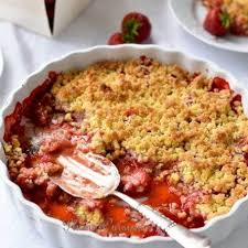 Crumble Aux Fraises Rapide Recettes De Cuisine Cuisine Poulet Au Curry Thai