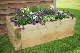 How to build a raised garden bed with sleepers. Sleeper Raised Bed Forest Garden