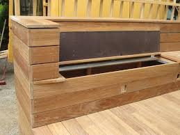 Holzterrassen 03 Sitzbank Mit Stauraum Holzterrasse Bank Mit Stauraum