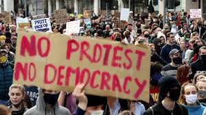 Thousands gather in Bristol for 'Kill the Bill' protest over police powers plan