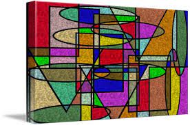Vitral Stained Glass By Ricardo Almeida Small Art Prints Stained Glass Art Geometric Abstract Art