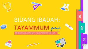 Dinamakan sempena nama bapa saudara nab. Pendidikan Islam Tahun 5 Ibadah Tayammum Youtube