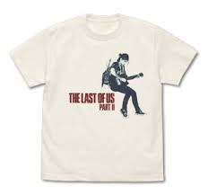 The last of us ellie shirt. The Last Of Us Part Ii Ellie Guitar T Shirt Vanilla White M Anime Toy Hobbysearch Anime Goods Store