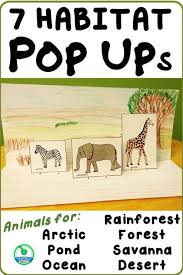 Illustrate The Habitat For Animals With This Science Focused Craft Draw Ground Cover Plants Sky And Perhaps Some Weat Activities Habitats Engaging Lessons