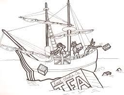 Print our free thanksgiving coloring pages to keep kids of all ages entertained this novem. Download Or Print This Amazing Coloring Page Boston Tea Party Drawings Sketch Coloring Page Boston Tea Coloring Pages Tea Party
