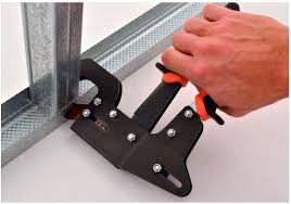 Edma Pince A Sertir Universelle A Une Main Ultra Profil Amazon Fr Bricolage Ossature En Acier Placard Dans Salon Renovation Maison