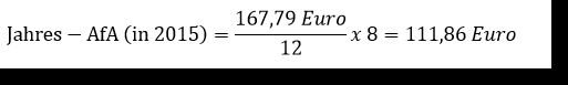Diese tabelle gilt für wirtschaftsgüter, die nach dem 31. Arbeitszimmer Ermittlung Und Dokumentation Der Kosten
