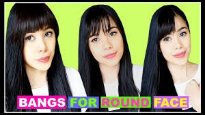To boost your exquisite features, further add in some cappuccino highlights. How To Bangs For Round Face Tips To Find The Right Bangs Fringe For Our Face Shape Beautyklove Youtube