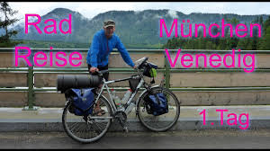 Radreise Munchen Venedig 1 Tag Youtube