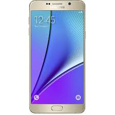 بي تك سامسونج جالاكسي نوت 5 N920c بشريحتين اتصال 32 جيجابايت شبكة الجيل الرابع ذهبي