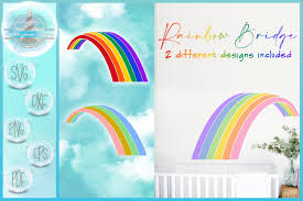 Download Rainbow Bridge Svg Files For Cricut Silhouette 936568 Cut Files Design Bundles
