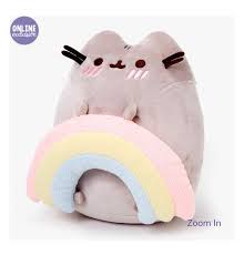 Pusheen Medium Rainbow Plush Grey In 2021 Rainbow Plush Pusheen Plush Pusheen Plushie
