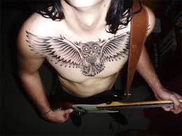 Black And Grey Chest Tattoo Top 144 Chest Tattoos For Men Chest Tattoo Men Owl Tattoo Chest Chest Tattoo