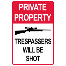 Several sources indicate that since squatting in residential property became illegal, trespassers have focused their attention on commercial property, resulting in calls to criminalise all trespassing. Private Property Trespassers Will Be Shot