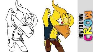 Welcome to the spike gang for spike from brawl stars r/brawlstars. How To Draw Phoenix Crow Best Legendary Brawler Brawl Stars Animation Tips And Tricks Youtube