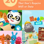 List of toddler apps to play offline. The Best Apps For Kids That Don T Require Wifi Family Friendly Travel Destinations