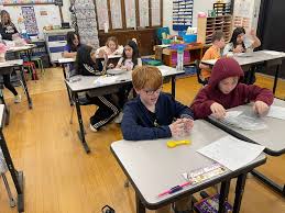 Making tiny oceans in Sra. Indra's fourth-grade class at Jefferson! Science  is so fun. #WinhawkProud #WhyWAPS