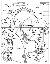 Free* downloadable coloring page library (*free pages are accessible via the internet, with no copywriter lable). Free Downloadable Coloring Sheet For Children Cozy Coats For Kids