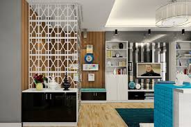 hall and living room
