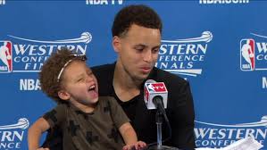 Husband to @ayeshacurry, father to riley, ryan and canon. Steph Curry S 2 Year Old Daughter Outshines Her Father During Warriors Press Conference Abc7 San Francisco