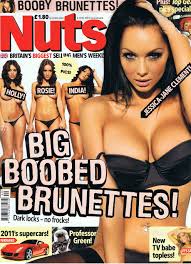 Jessica Jane Clement, Rosie Jones, Holly Peers, India Reynolds topless in  Nuts Magazine “Big Boobed Brunettes” | Your Daily Girl