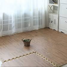 6 Pcs Wood Grain Utility Eva Foam Floor Interlocking Mat Play Puzzle Show Home Floor Developing Crawling Rugs Foam Mat Flooring Interlocking Foam Mats Flooring