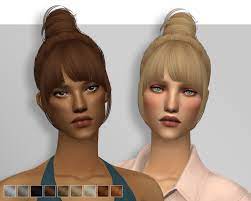 Epingle Sur Sims 2 Coiffures Pour Elles