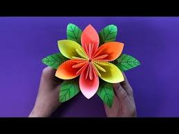 Blumen Basteln Mit Papier Diy Geschenkideen Einfache Deko Selber Machen Youtube Blumen Basteln Basteln Mit Papier Diy Geschenke Basteln Mit Papier