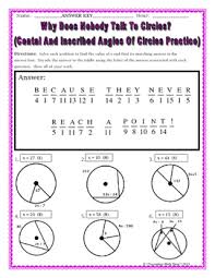 Circles 10 angles unit inscribed 4 homework answer key. Everyday Mathematics