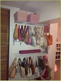 Purse Storage Ideas Organizing Purses In Closet Shoe Organization Closet Purse Storage