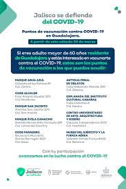 Los ciudadanos convocados de tonalá, el salto y tlajomulco ya pueden acceder. Secretaria De Salud Jalisco On Twitter Atencion En Guadalajara Estos Seran Los Puntos De Vacunacion Contra Covid19 Para Las Personas Mayores De 60 Anos La Aplicacion Arranca Este Sabado 20 De Marzo