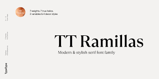 Discover the different types of fonts and how they are displayed. Tt Ramillas Font Ifonts Xyz