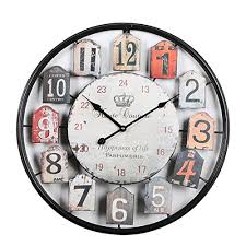 Si te tocó en el intercambio un amante de la cocina que lo tiene todo, no te preocupes aún hay más de una veintena de increíbles artículos para darle. Tosbess 50cm Relojes De Pared Silencioso Grandes Originales De Metal Estilo Vintage Para El Hogar La Cocina La Oficina La Escuela Negro