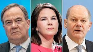 Am sonntag fand das sogenannte triell statt, bei dem sich die kanzlerkandidatin annalena baerbock und die kanzlerkandidaten armin laschet . Armin Laschet Annalena Baerbock Olaf Scholz Kanzlerkandidaten In Erster Tv Debatte Vor Bundestagswahl Der Spiegel