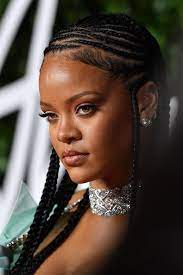 Rihanna Natural Hair Styles British Fashion Awards Rihanna