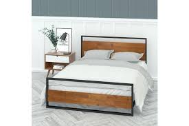 I appreciate that the tools are included. Zinus Suzanne Metal And Pine Wood Platform Bed Frame With Headboard And Footboard Mattress Base Support Wooden Slat Black Steel Ironline Industrial Kogan Com