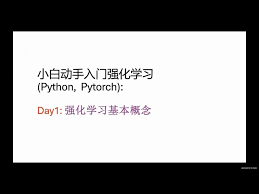 小白动手入门强化学习day2-强化学习的基本概念- YouTube