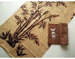 Batik pring sedapur magetan atau batik sidomukti yang berlokasi di desa sidomukti, plaosan. Kain Batik Sogan Solo Pring Sedapur Tanpa Embos Dan Bros