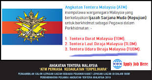 Kepada yang berminat, anda boleh semak lokasi pemilihan yang akan diadakan di seluruh malaysia bermula bulan september depan. Atm Pengambilan Calon Lepasan Ijazah Sebagai Pegawai Kadet 2019 Dbjobasia Com Terbaru Jawatan Dibuka