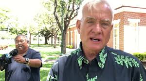 Mayor Kirk Caldwell talks about Hurricane Olivia