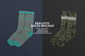 Download Realistic Socks Mockup By Uncentrifuged Pressure Thehungryjpeg Com