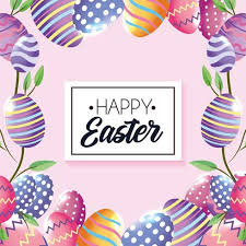 Una decoración de uñas rojas con un diseños tribal son una buena opción. Feliz Emblema De Pascua Con Decoraciones De Huevo Y Hojas De Plantas Descargar Vectores Gratis Illustrator Graficos Plantillas Diseno