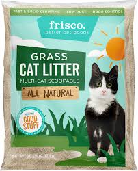 Clay litters are currently the most common choice for cat litter as it is the cheapest, most widely available option. Frisco All Natural Grass Clumping Cat Litter Is A Great Alternative To The Standard Clay Litter And It S Ideal Cat Litter Brands Cat Litter Natural Cat Litter