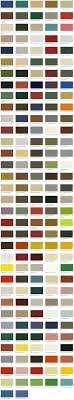Standard Case And Bumper Color Selection Hussmann Corporation