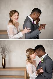 Find images of wedding photoshoot. Should I Have A First Look On My Wedding Day Plaaning Your Day