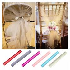 Il a la particularité d'être facile à défaire, même après avoir subi une traction très forte ou après un resserrement dû au dessèchement du cordage. Noeud De Chaise Mariage Pas Cher En Tulle 80cm X 25metres