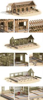 Canadian Wood Frame House Construction On Behance Wood Frame House Home Construction House In The Woods