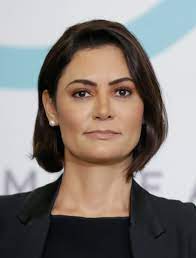 Michelle bolsonaro, the wife of brazilian president jair bolsonaro who is sick with the new coronavirus, said on saturday that she and her . Datei Michelle Bolsonaro 49615327948 Cropped Jpg Wikipedia
